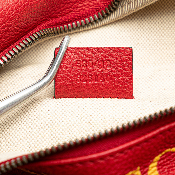 Pre-Loved Gucci Grained Calfskin Logo Belt Bag - Picture 6 of 11